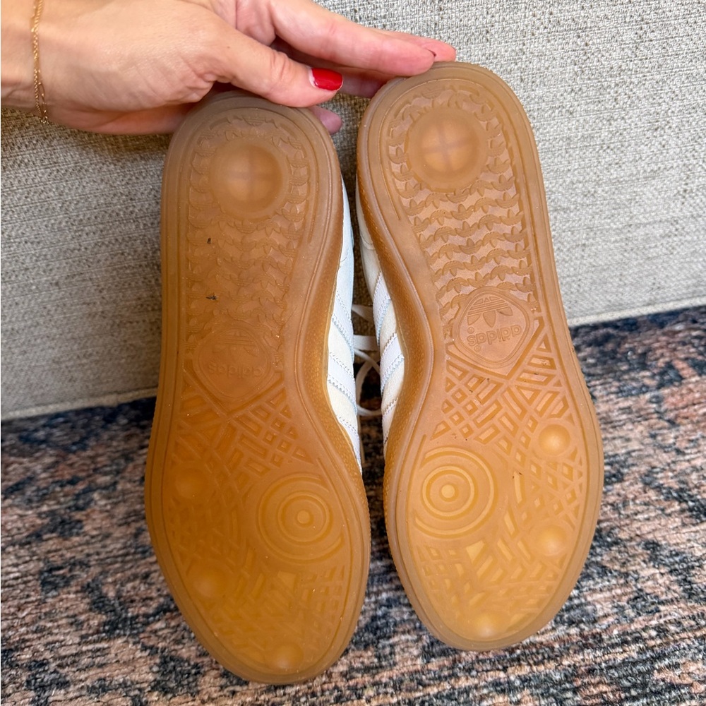 adidas Spezial Womens Sneakers in Cream, White and Gumsole - Picture 4 of 5